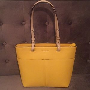 MK Leather Pocket Tote